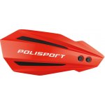 POLISPORT 8308500102 SPECIÁLNÍ NABÍDKA KRYTU RUKOU (HANDBARY) MODEL BULLIT S UNIVERZÁLNÍ MONTÁŽNÍ SADOU 22/28 BARVA ČERVENÁ (NÁHRADNÍ BALENÍ)
