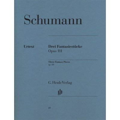 Robert Schumann 3 Fantasy Pieces op. 111 noty na klavír – Hledejceny.cz