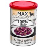 Max Deluxe Adult Kuřecí srdce 400 g – Sleviste.cz