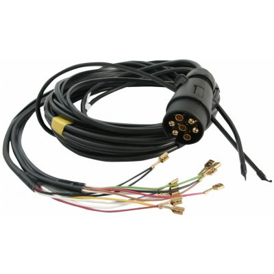 Elektrokabeláž k vleku bez světel 7pin / 5 + 3,1 m obrys, připojení na konektory, FRISTOM | Zboží Auto
