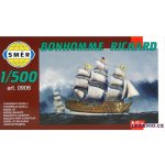 Směr Model loď Bonhomme Richard stavebnice lodě 1:500 – Zboží Dáma