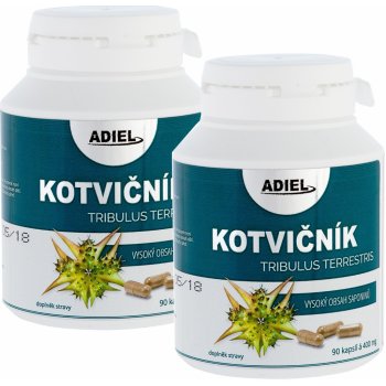 ADIEL Kotvičník zemní Tribulus terrestris 2x90 cps.