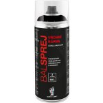 Barvy a laky Hostivař vrchní barva ve spreji Ral 9005 černý lesk, 400 ml – Hledejceny.cz