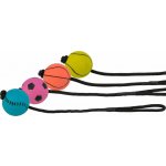 Trixie neonový míč na šňůře mechová guma 6 cm / 30 cm – Zboží Mobilmania
