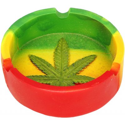 VPKCZ Cigaretový popelník Jamaica Round Colorful – Zboží Mobilmania