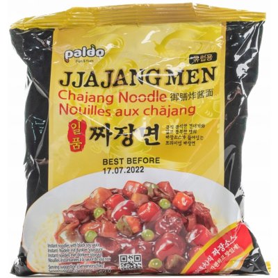 Paldo Jjajangmen nudle s omáčkou z černých fazolí 200 g – Zboží Dáma