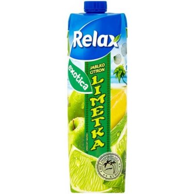 Relax džus exotica limetka jablko citron máta 1 l – Hledejceny.cz