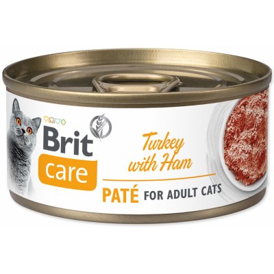 Brit Care Cat Paté Turkey & Ham 70 g