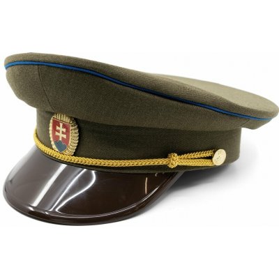 Armáda Slovenská Brigadýrka SK zlatý odznak, kšilt plast, modrá linka ZELENÁ Velikost: 54 – Zboží Dáma Armáda Slovenská Brigadýrka SK zlatý odznak, kšilt plast, modrá linka ZELENÁ Velikost: 54 – Zboží Dáma