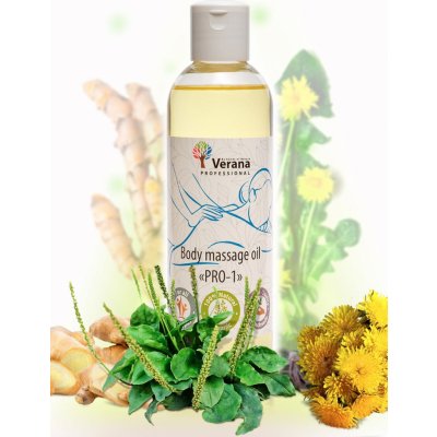 Verana masážní olej základní PRO 1 250 ml – Hledejceny.cz