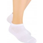 Steven kotníkové ponožky 024 bílá – Zboží Mobilmania