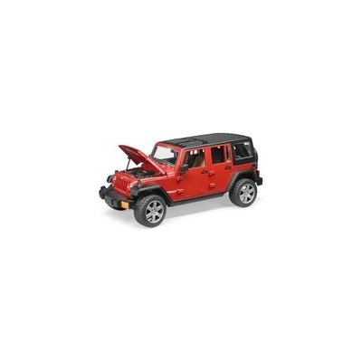 Bruder 2525 Jeep Wrangler Rubicon červená