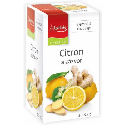 Apotheke Citron zázvor s lípou čaj 20 x 2 g – Zbozi.Blesk.cz