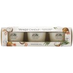 Yankee Candle Coconut Beach 3 x 37 g – Zboží Dáma