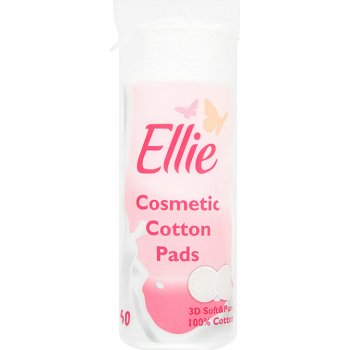 Ellie kosmetické vatové polštářky 60 ks