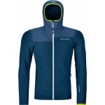 Ortovox merino Fleece Plus Hoody petrol blue