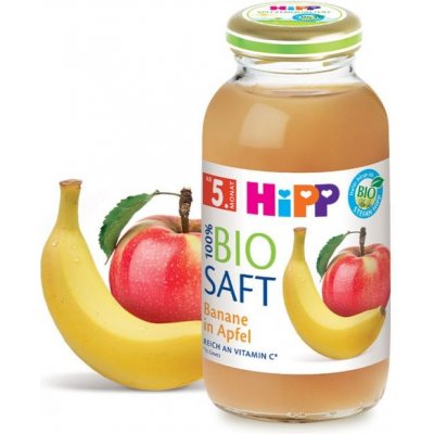 HiPP BIO banán s jablkem 200 ml