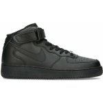Nike Air Force 1 Mid 07 black/black – Zboží Dáma