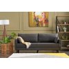 Pohovka Atelier del Sofa 3-Seat Sofa-Bed Bella Sofa BedAnthracite