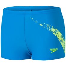 Speedo Boomstar Placement Aquashort Boy Pool/Fluo Yellow