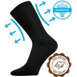 Lonka Zdravan zdravotní ponožky černá – Zboží Mobilmania