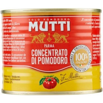 Mutti rajčatová pasta 210 g – Zbozi.Blesk.cz
