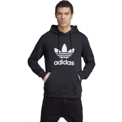 ADIDAS ORIGINALS-TREFOIL HOODY-IM4489-black/white – Sleviste.cz