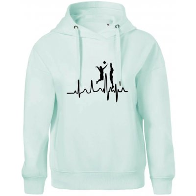 EKG volejbalisti muži Oversized mikina dámská Moon kratší + širší Frost – Zboží Dáma