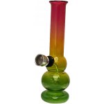 WeedShop Skleněný mini bong Rasta 16 cm Rasta 2 – Zboží Mobilmania