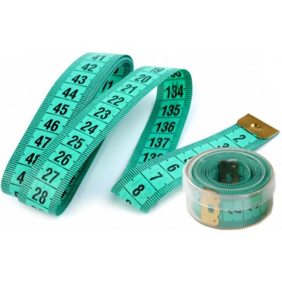 Stoklasa Krejčovský metr BASIC 050897, oboustranný, plastový v pouzdře, délka 150cm (barevný mix) – Zboží Dáma