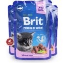 Brit Premium Cat Pouches white fish for Kitten 100 g