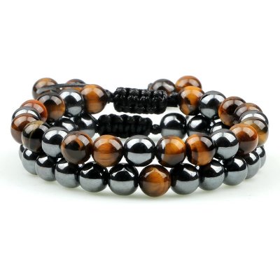 Predator Q1 Daffodil – pánské náramky, černá, sada 2 kusy černá pánské náramky Predator Q1 24 – Sleviste.cz