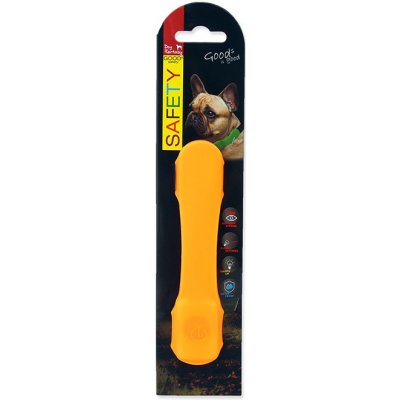 Dog Fantasy Svítící návlek na obojek LED oranžový 15 cm – Zboží Mobilmania