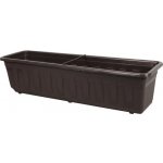 PLASTKON Truhlík Garden 60 cm hnědý – Hledejceny.cz