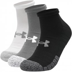 Under Armour ponožky HeatGear 3Pack bílé šedé černé