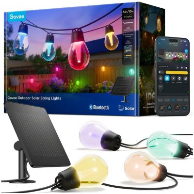 | Govee - LED RGBICW Solární řetěz 8xLED/6W/5V Wi-Fi Matter IP67 | H3001311 – Hledejceny.cz