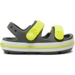 Crocs Crocband Cruiser Sandal Slate Grey/Acidity – Zboží Dáma
