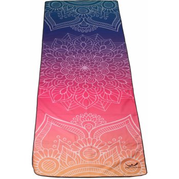 Yogashop Protiskluzový ručník na jógu Mandala 180 x 61 cm
