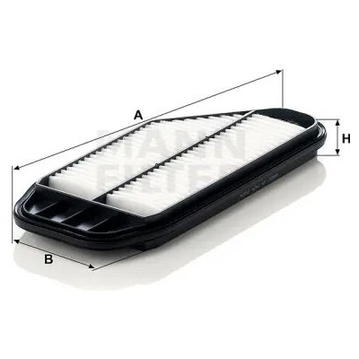 MANN FILTER Vzduchový filtr C 36 013 – Hledejceny.cz