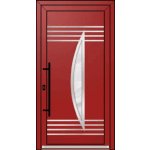 OknaDvereNaMiru.cz Vchodové plastové dveře INOX 2014 bílá 90 x 200 cm – Hledejceny.cz