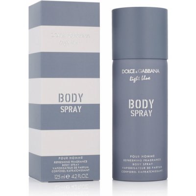 Dolce & Gabbana Light Blue Pour Homme Body Spray tělový sprej 125 ml – Sleviste.cz