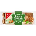 G&G Lískooříškové sušenky s vanilkovým krémem 250 g – Zboží Dáma