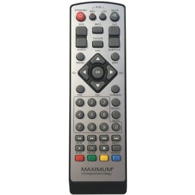 Dálkový ovladač MAXIMUM DVB-T T102/105/106 PVR – Zboží Živě