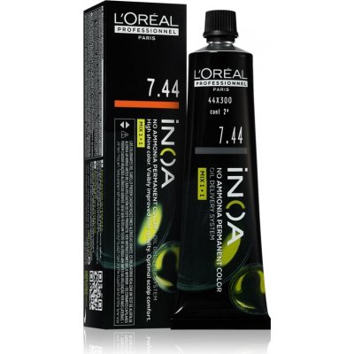 L’Oréal Professionnel Inoa permanentní barva na vlasy bez amoniaku 7.44 60 ml