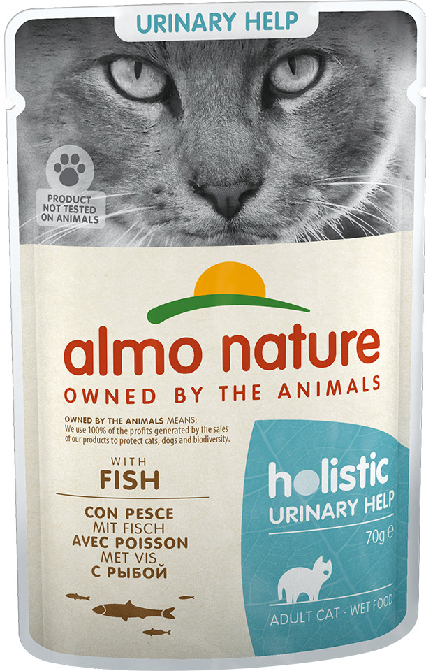 Almo Nature Holistic Urinary Help s rybou 6 x 70 g