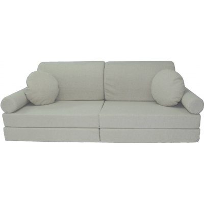 Fimex Dětská modulární rozkládací pohovka NINO QUELLE – pohodlná sedačka a lůžko 80 x 180 cm VZOR: BÉŽOVÁ – Sleviste.cz