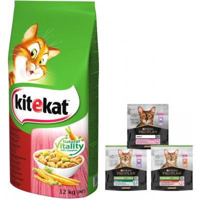 Kitekat hovězí & zelenina 12 kg – Zbozi.Blesk.cz