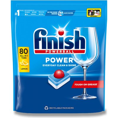 Finish Power All in One Lemon Tablety do myčky 80 ks – Zboží Dáma