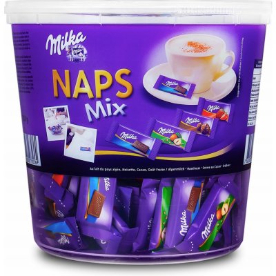 Milka Naps mix mini 1000 g – Hledejceny.cz