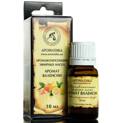 Aromatika kompozice éterických olejů vůně Valencie 10 ml – Hledejceny.cz